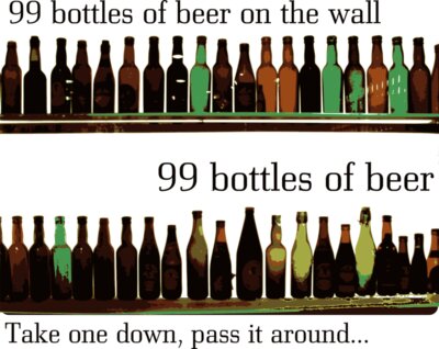 99 Bottles of Beer Novelty T Shirt