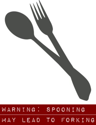 Spooning & Forking Funny T Shirt