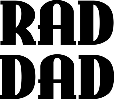 Rad Dad Novelty Tee