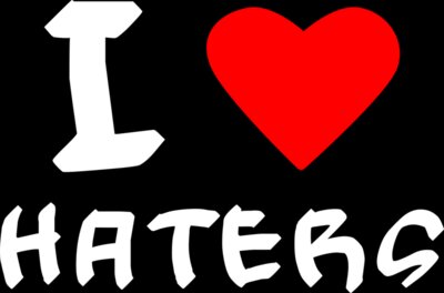 I Love Haters T Shirt