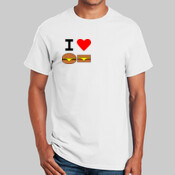 I Love Food Novelty Shirt
