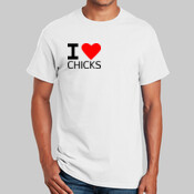 I Love Chicks Novelty Shirt
