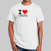 I Love Chicks Novelty Shirt