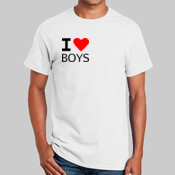I Love Boys Novelty Shirt