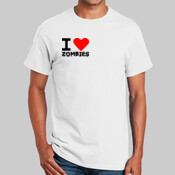 I Love Zombies Novelty Shirt