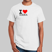 I Love Vodka Novelty Shirt