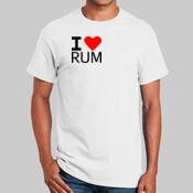 I Love Rum Novelty Shirt