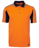 JB's Hi Vis S/S Arm Tape Polo