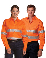 Winning Spirit Cotton Drill Safety Shirt